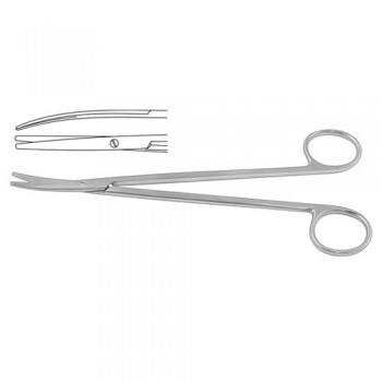 Metzenbaum-Nelson Dissecting Scissor Curved - Blunt/Blunt Stainless Steel, 18 cm - 7"